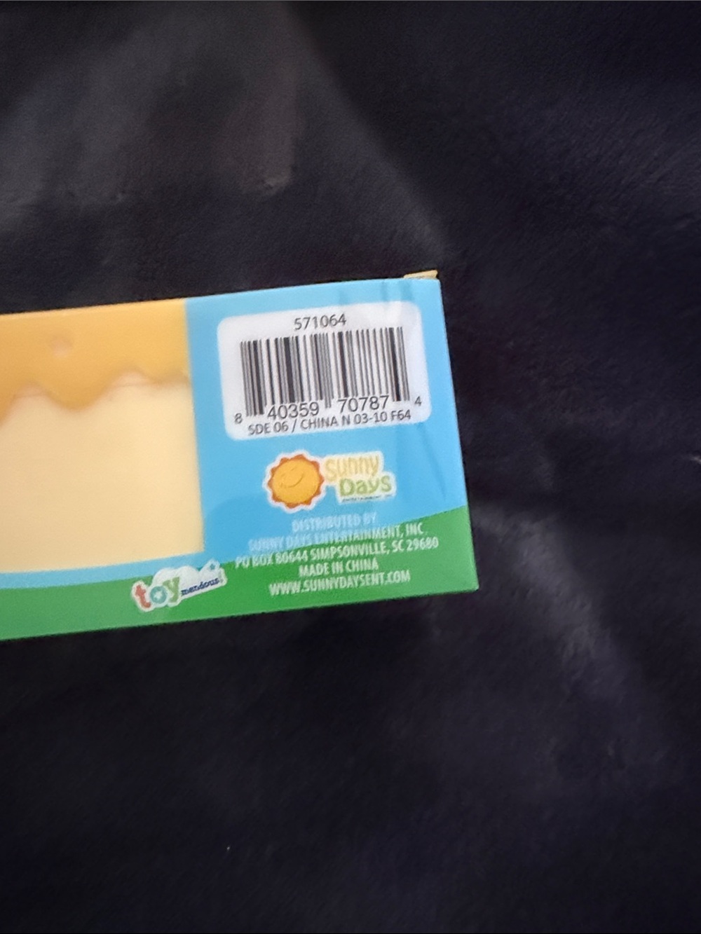 Sunny days Salted Butter Squishy Toy - Yellow NIOP. - Picture 2 of 11